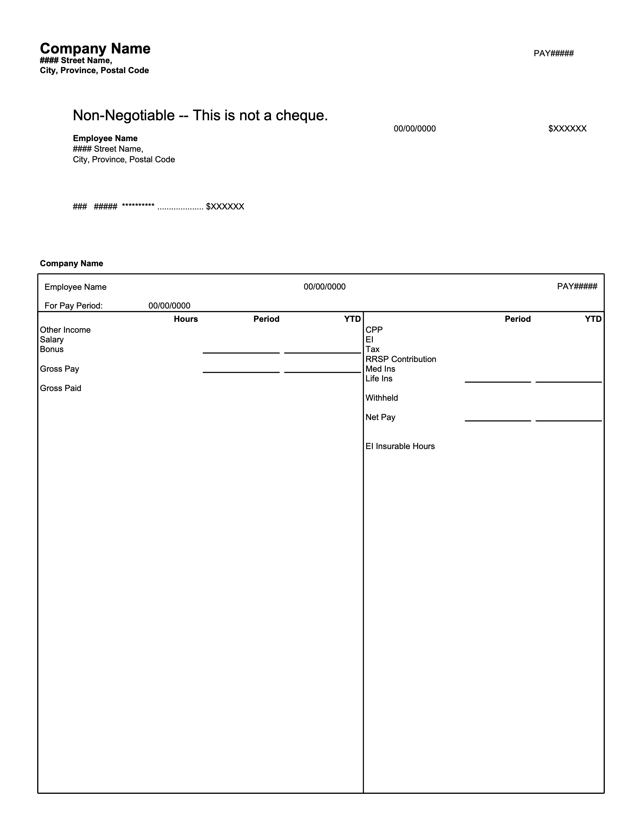Payslip